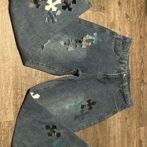 Brand new never worn decorated jeans from SHEIN